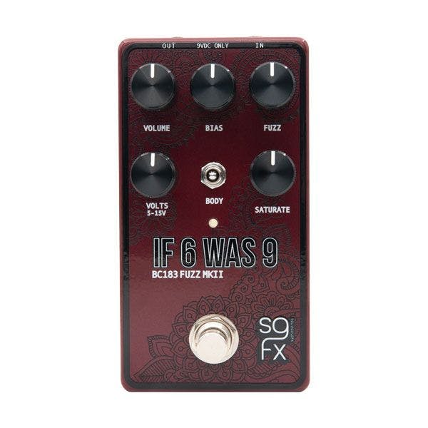 SolidGoldFX If 6 Was 9 MkII Fuzz Pedal