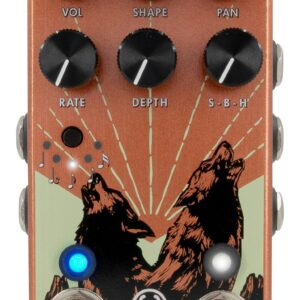 Walrus Audio Monumental Stereo Harmonic Tap Tremolo Pedal in Orange