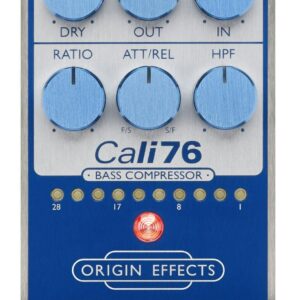 Origin Effects Cali76 Bass Compressor in Super Vintage Blue
