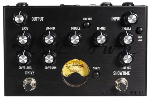 Ashdown Pro Pre DI 5 band EQ - Transformer Isolated Studio Reference DI Pedal