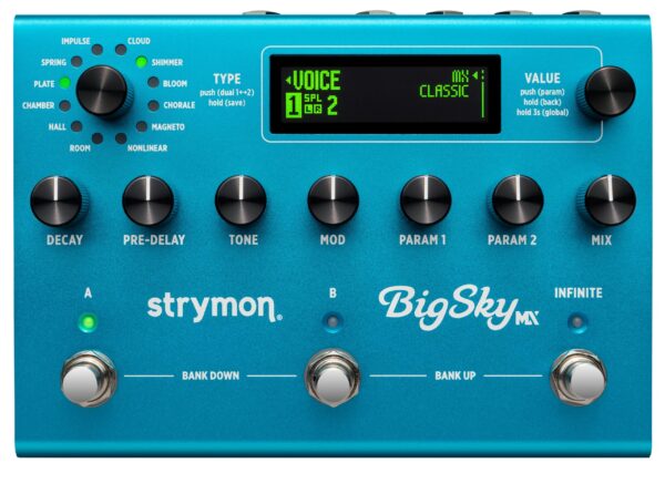 Strymon Big Sky MX Multi Reverb Pedal