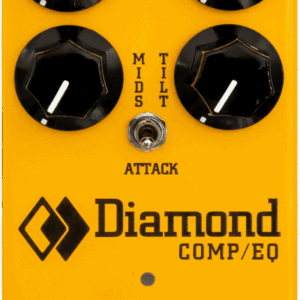 Diamond Comp EQ Optical Compressor and Tilt EQ Pedal