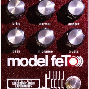Electronic Audio Experiments Model feT Preamp Pedal - Dragons Blood Edition