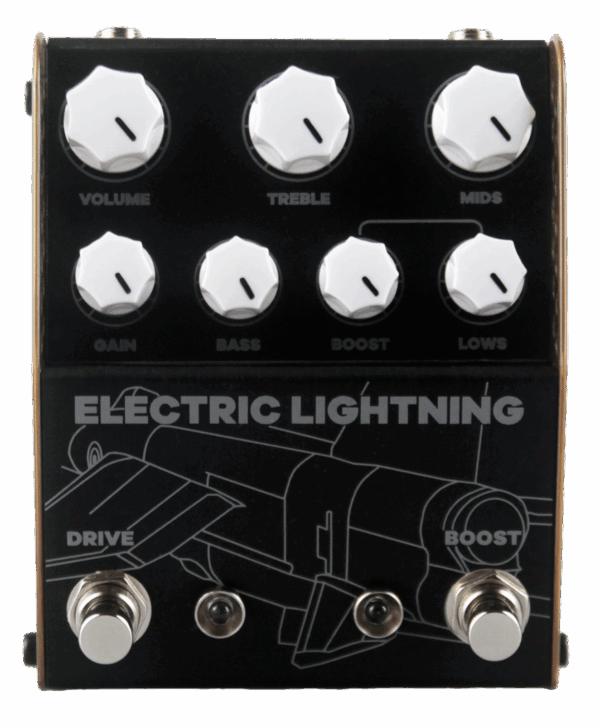 ThorpyFX Chris Buck ELECTRIC LIGHTNING Tube Overdrive Pedal