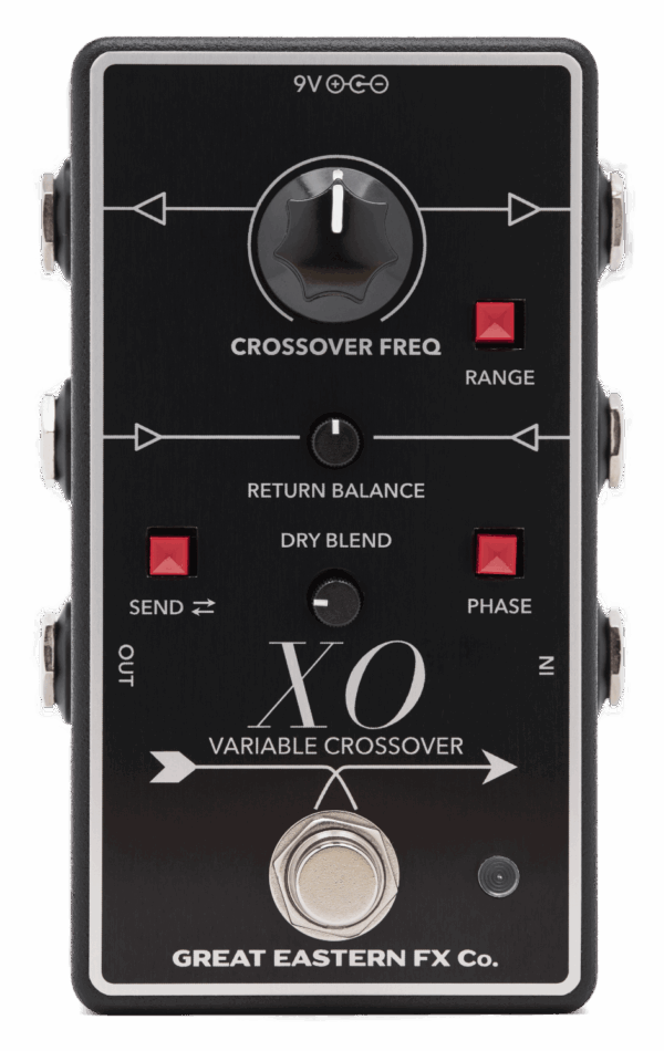 Great Eastern FX Co. XO Variable Crossover Frequency Splitter Pedal