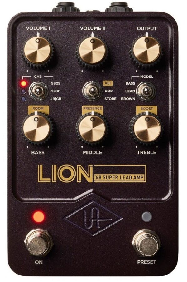 Universal Audio UAFX Lion '68 Super Lead Amp Simulator Pedal