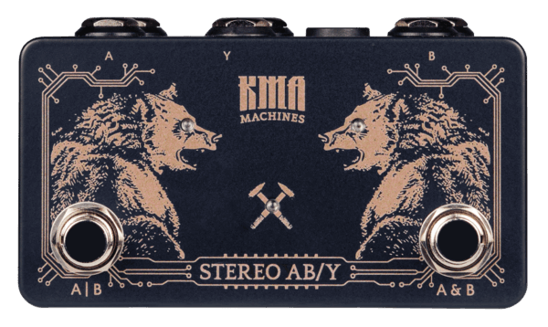 KMA Machines Stereo AB/Y Switcher Pedal
