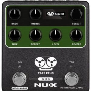 NUX NDD-7 Tape Echo Effect Dual Pedal