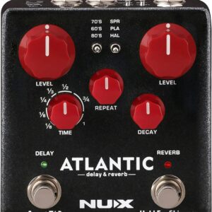 NUX NDR-5 Atlantic Delay Reverb Dual Pedal