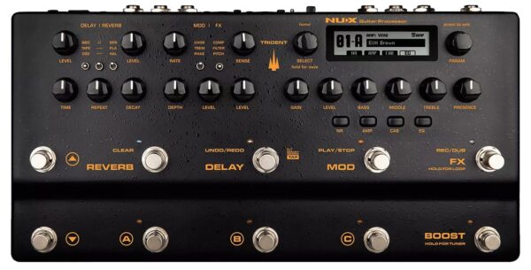 Nux Trident Amp Sim Multi-FX Pedal