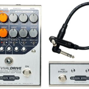 Origin Effects Revival Drive Overdrive Pedal and Footswitch Bundle