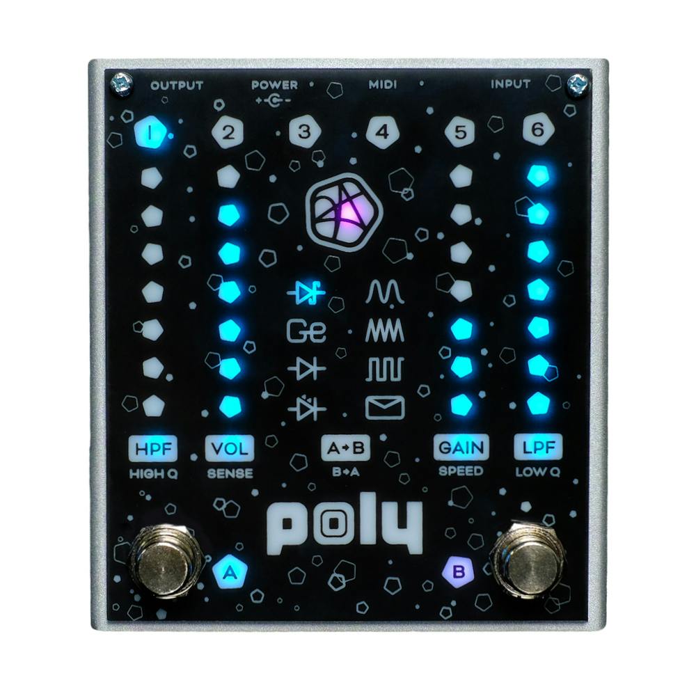 Poly Effects Josh Smith Flat V Signature Overdrive Pedal