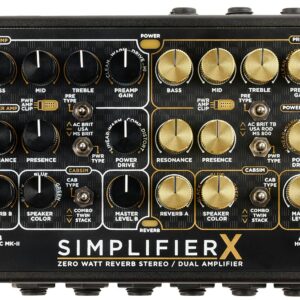 DSM & Humboldt Simplifier X Dual Preamp and Cab Sim Analogue Stereo Pedal