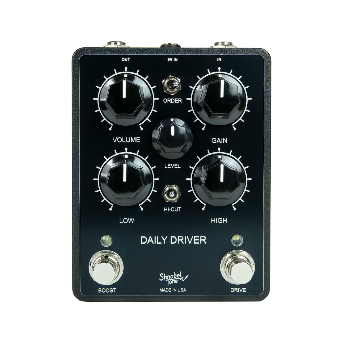 Shnobel Tone Daily Driver Overdrive and Boost Pedal