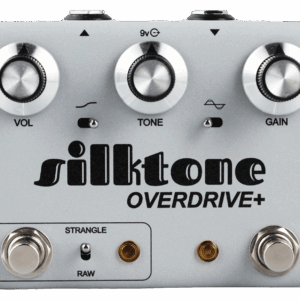 Silktone Overdrive+ Pedal in Light Grey
