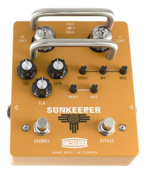 Tubesteader SUNKEEPER Dual Channel Tube Preamp Pedal