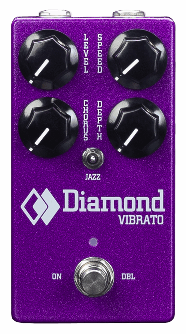 Diamond Vibrato Analog Bucket-Brigade Vibrato Pedal