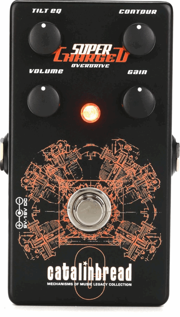Catalinbread Legacy Collection Super Charged Overdrive pedal