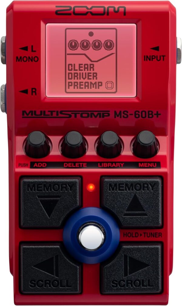 Zoom MS-60B+ MultiStomp Bass Pedal