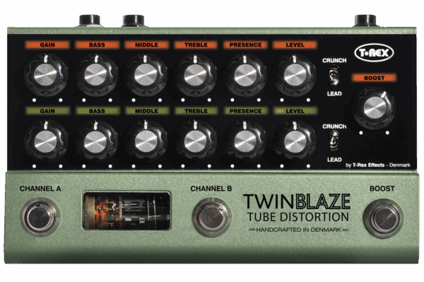 T-Rex TwinBlaze 2-Channel Tube Distortion Pedal