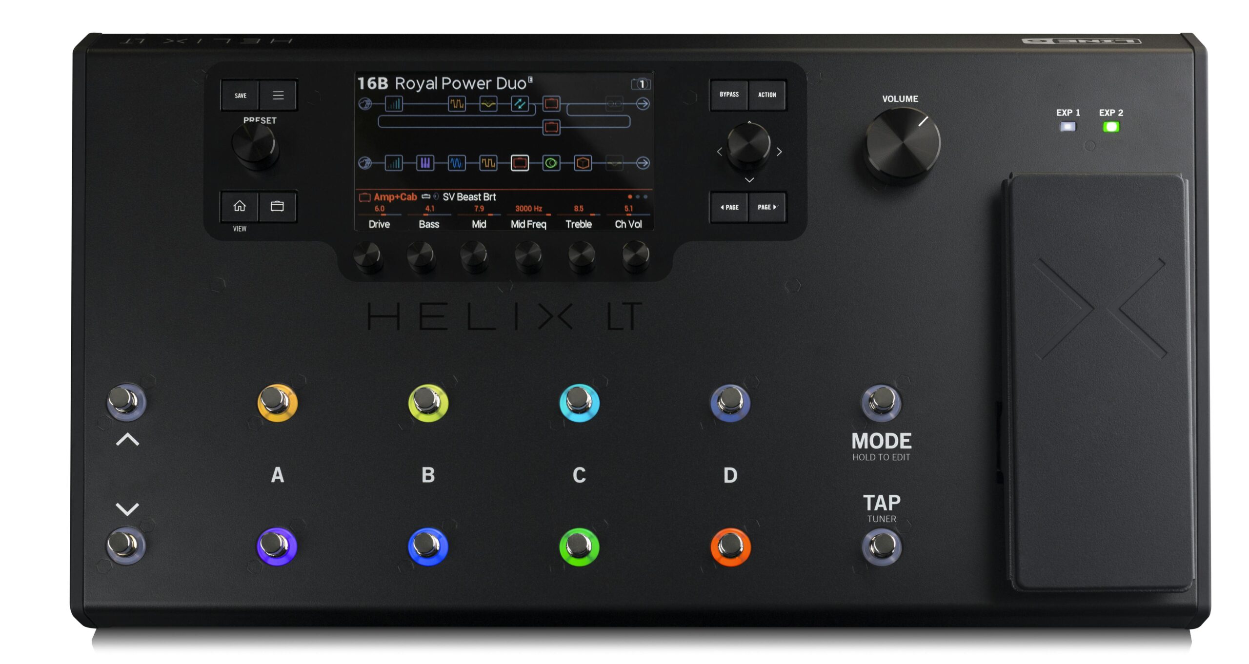 Line 6 Helix LT Amp & FX Modelling Pedal