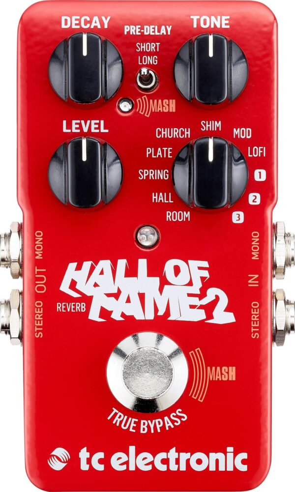 TC Electronic Hall of Fame 2 Reverb Pedal