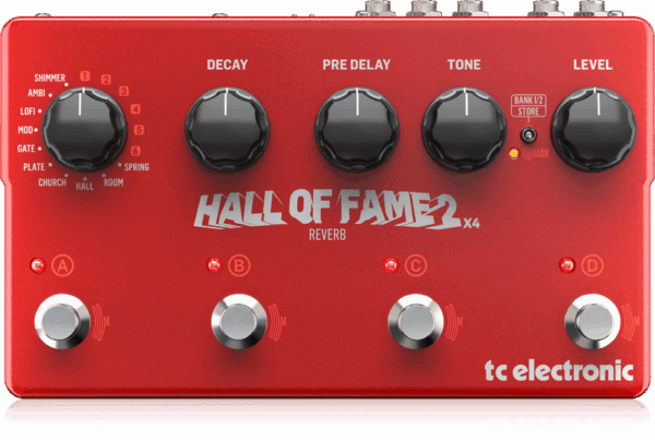 B Stock : TC Electronic Hall of Fame 2 X4 Reverb Pedal 006