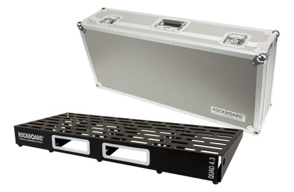 Rockboard QUAD 4.3 Pedalboard with Flight Case
