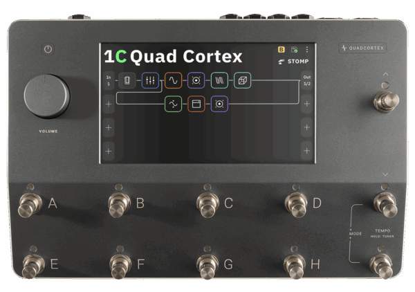 Neural DSP Quad Cortex QC Digital Effects Processor and Amp Modeller
