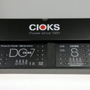 Cioks Super Power Supply Bundle containing DC7 and CIOKS 8 - IEC BS1363 Cable