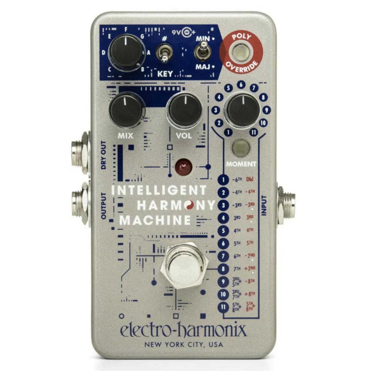 Electro-Harmonix Intelligent Harmony Machine Harmonizer & Pitch Shifter Pedal