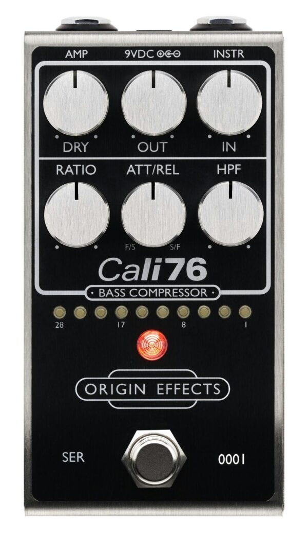 Origin Effects Cali76 Bass Compressor in Black