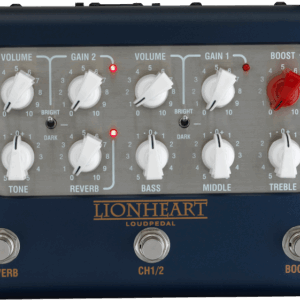 Laney Black Country Customs - LIONHEART LOUDPEDAL - Boutique Guitar Amplifier Pedal - 60W - Tom Quayle