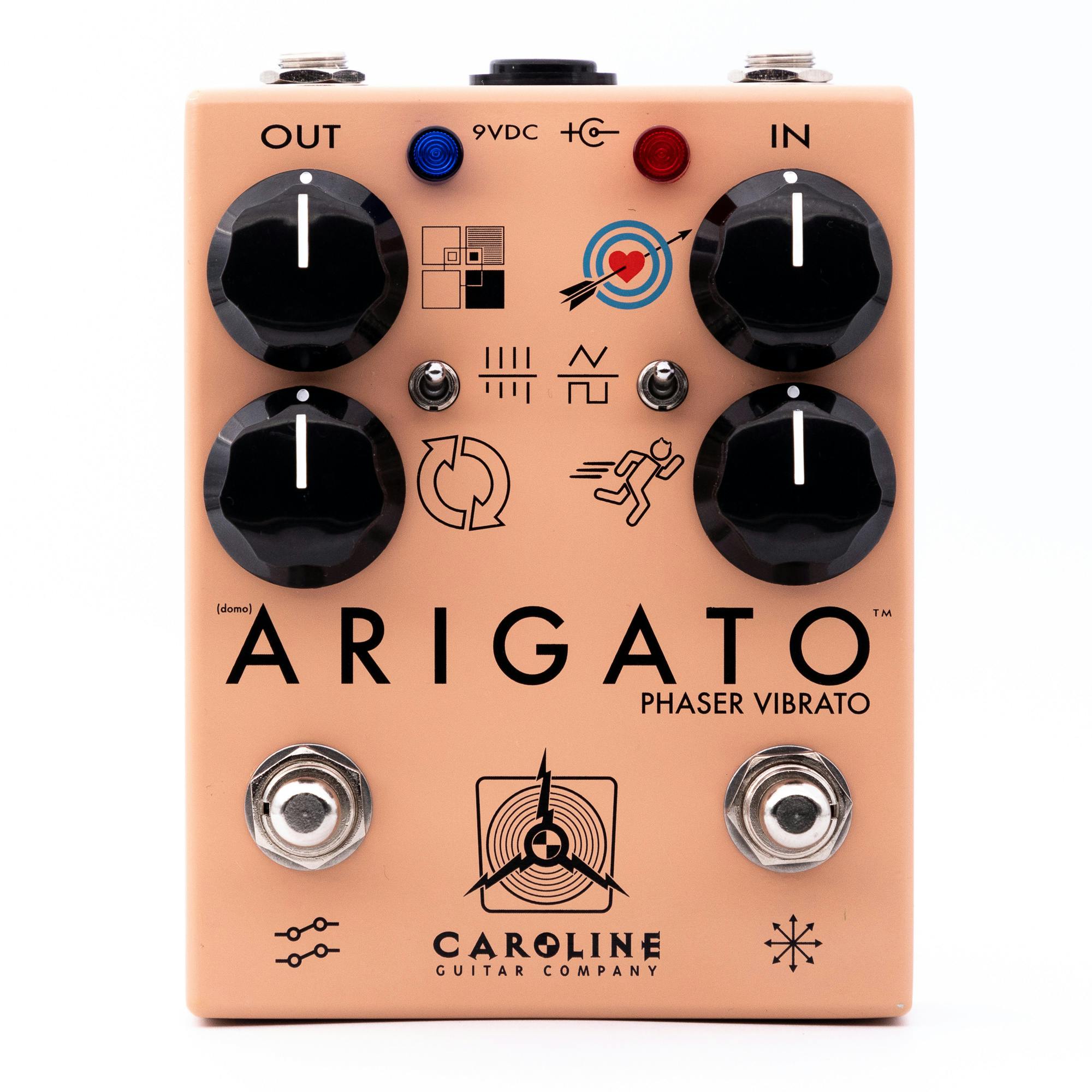 Caroline Guitar Company ARIGATO Fuzz Vibrato Pedal