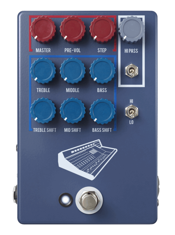 JHS Pedals Colour Box V2 10 Year Anniversary Preamp Pedal