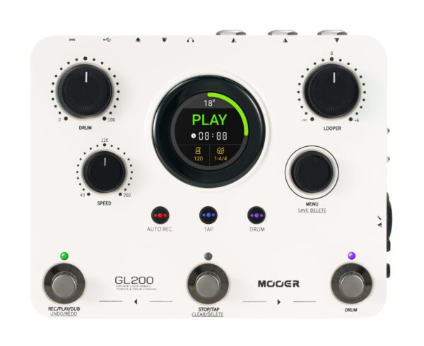 Mooer GL200 Groove Loop Series Phrase and Drum Station Looper Pedal