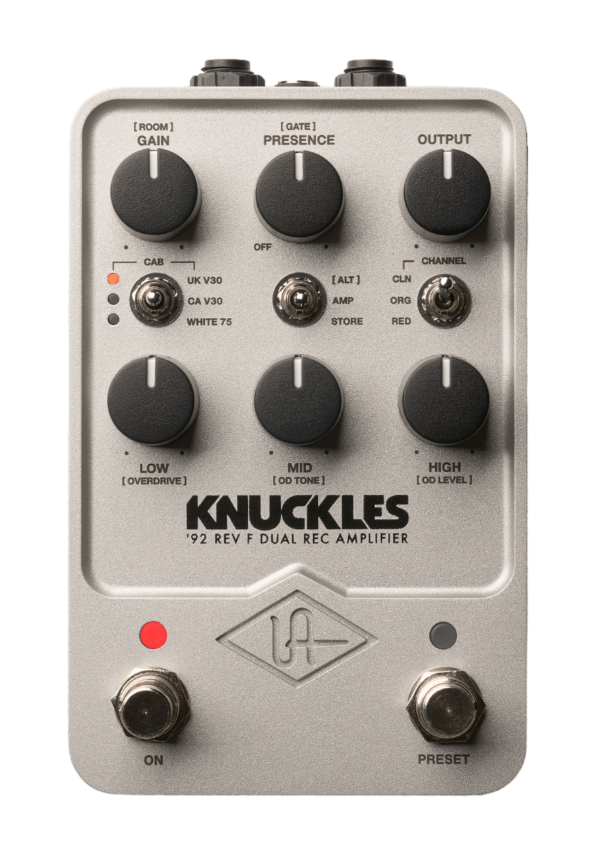 Universal Audio UAFX Knuckles '92 Dual Rec Amplifier Pedal