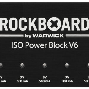Rockboard Power Block ISO V6 100-230 Volt