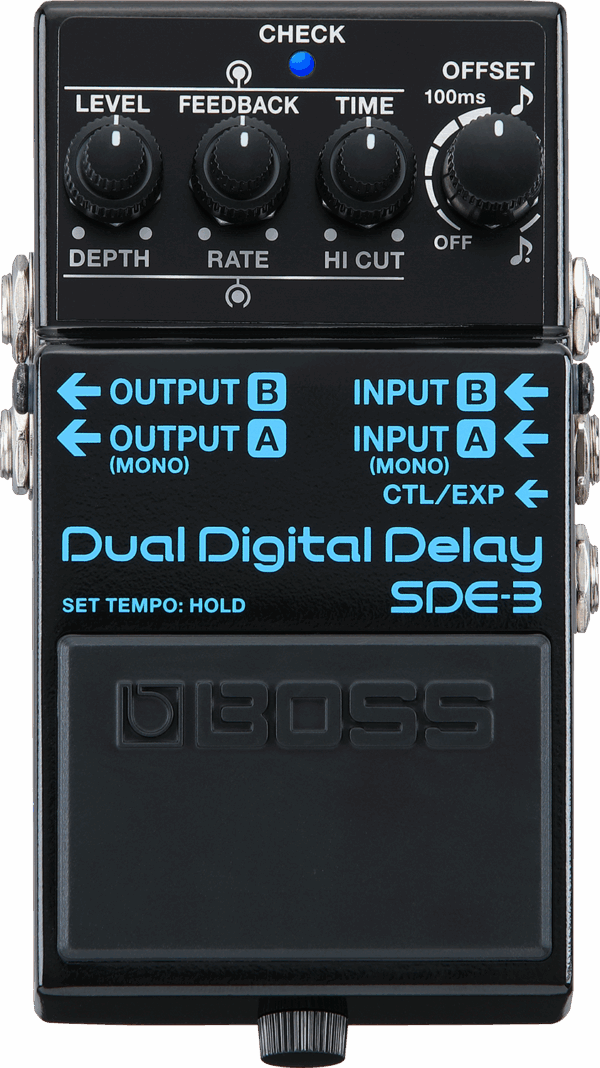 Boss SDE-3 Dual Digital Delay Pedal