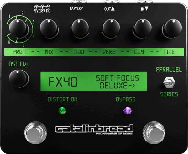 Catalinbread Soft Focus Deluxe Shoegaze Reverb Delay Pedal