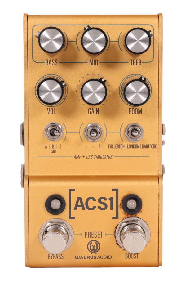 Second Hand Walrus Audio Mako Series ACS1 Mk1 Amp and Cab Simulator Pedal 271