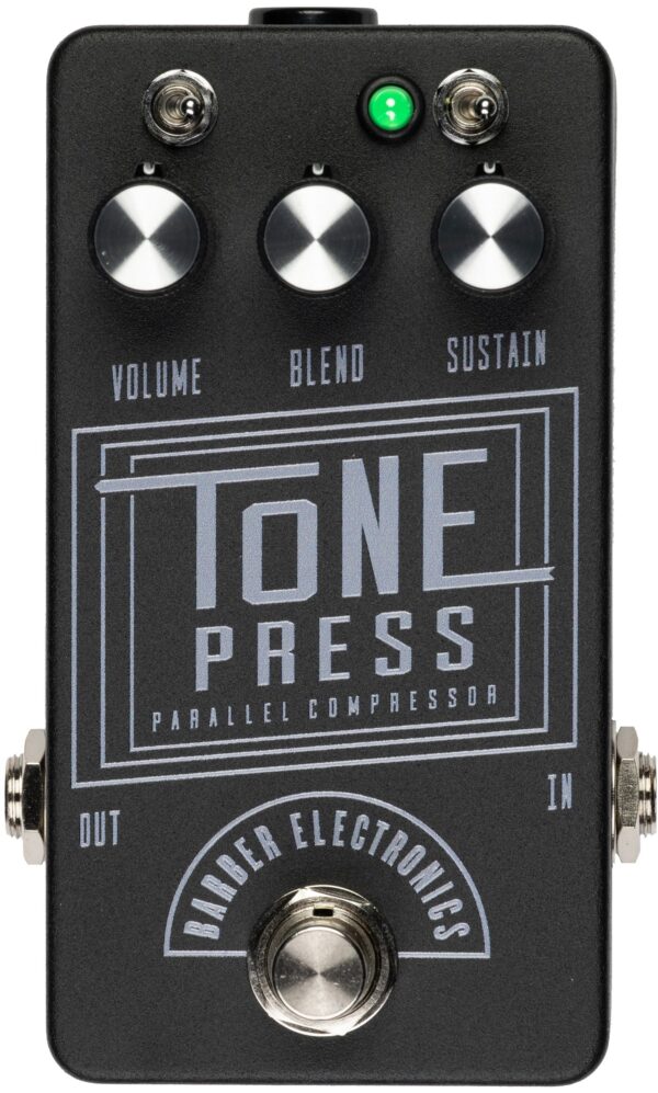 Barber Electronics Tone Press Parallel Compressor Pedal in Black