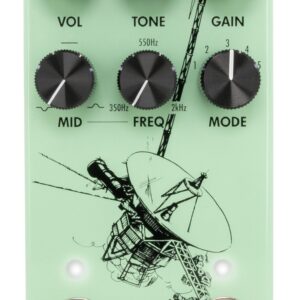 Walrus Audio Voyager MKII Preamp Overdrive Pedal in Seafoam