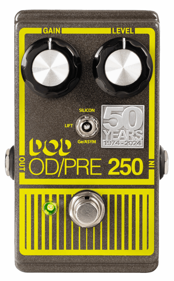 DOD Overdrive Preamp 250 50th Anniversary Drive Pedal
