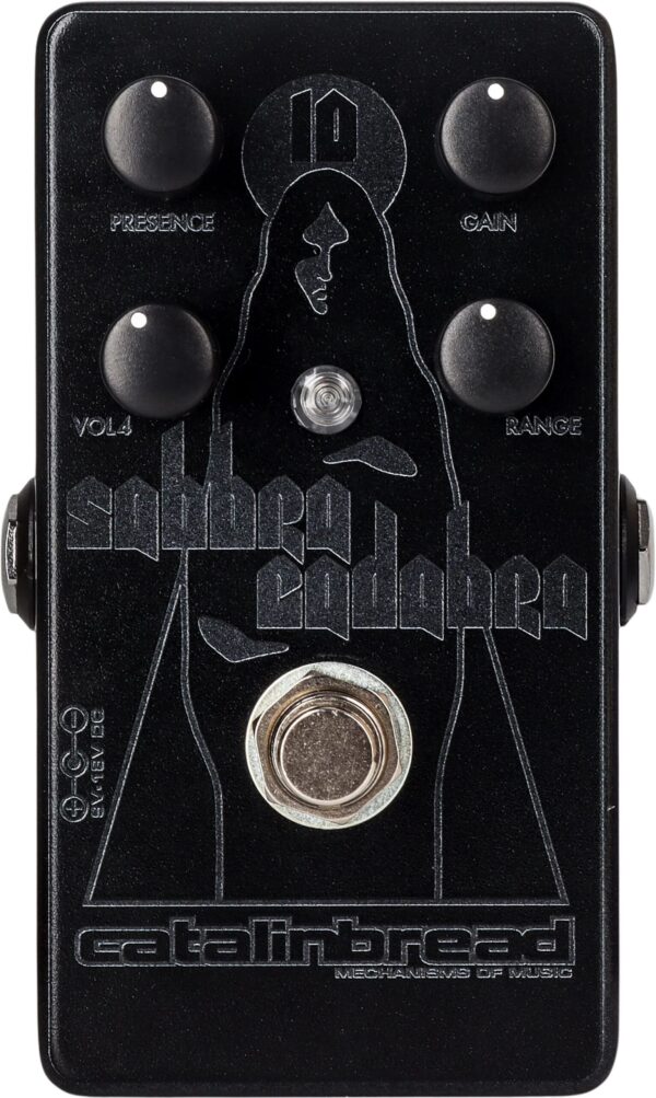 Catalinbread Sabbra Cadabra Drive Pedal in Blackout