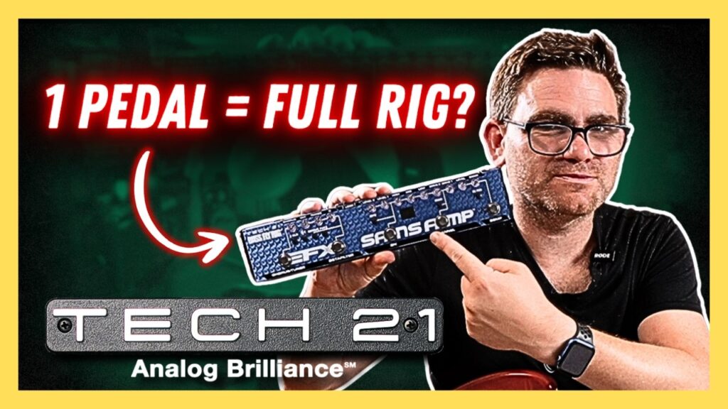 Video – Can One Tiny Pedal Replace Your Entire Bass Rig? | Tech 21 Sansamp Bass Fly Rig V2 Review + Demo