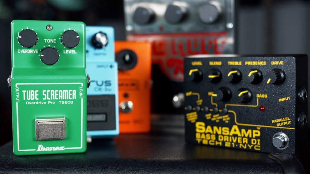 Video – 10 Legendary Pedals You NEED to Check Out on Bass