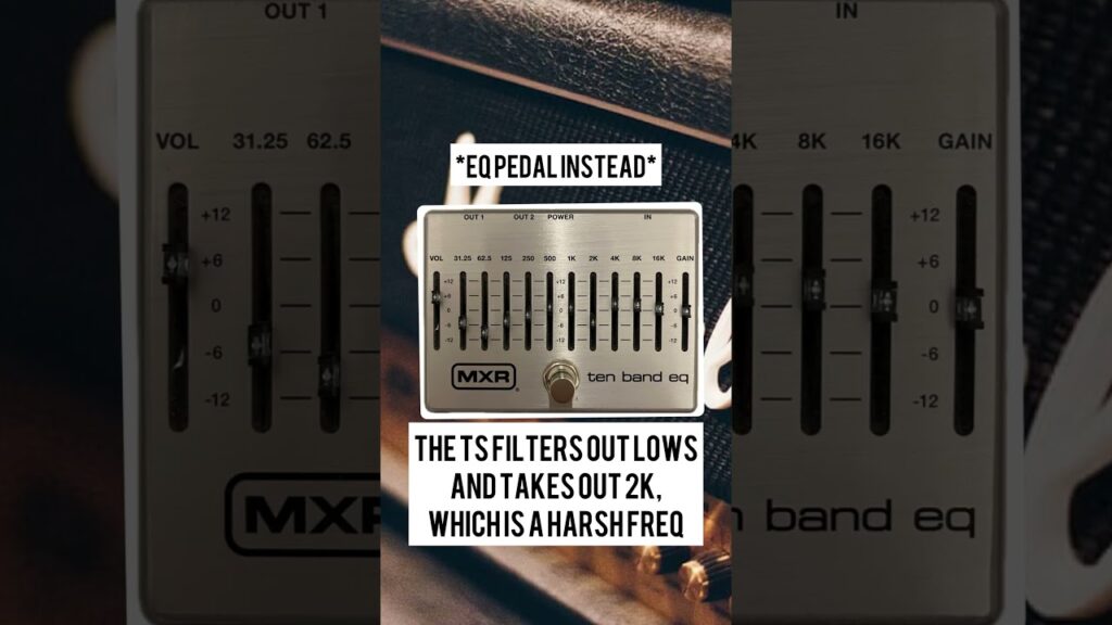 Video – Using an EQ pedal to boost like a Tube Screamer? MXR 10 band as a boost!