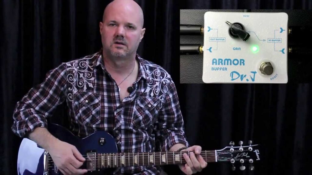 Video – Dr J Armor Buffer Demo by Neal Walter – Guitar Pedal Buffer Tone