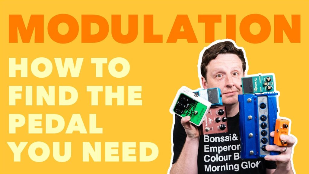 Video – Modulation Pedals Explained (Chorus, Phaser, Vibrato, Flanger, Tremolo, Rotary)